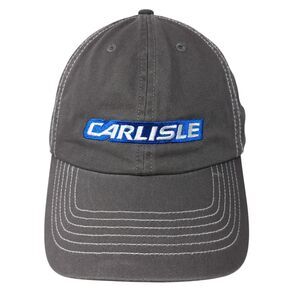 Carlisle Slideback Hat Gray One Size Adjustable HeadShots KC Caps